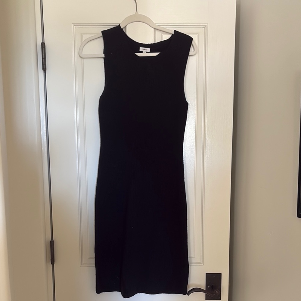 Vince Black knit dress